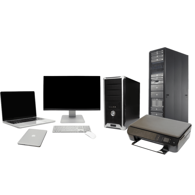 Laptops, desktops, projectors, and servers available for rent - KPI Solutions.