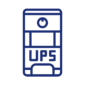 UPS icon representing uninterrupted power supply rentals - KPI Solutions.