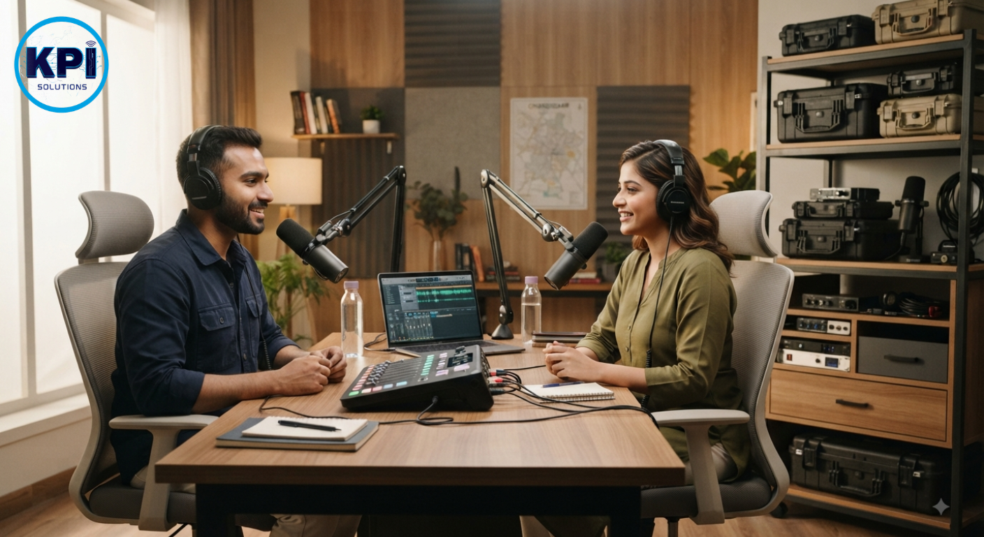 Audio Equipment on Rent for Podcasters in Chandigarh